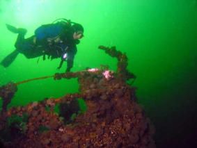 Wracks vor Flensburg